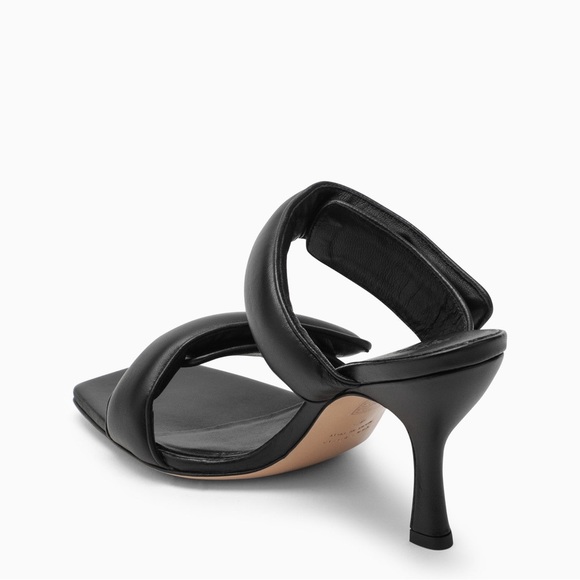 GIA BORGHINI PERNILLE TEISBAEK NEW PERNI LEATHER DOUBLE STRAP HEEL - Picture 3 of 13